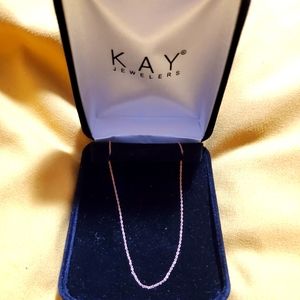 Dainty Kay Jeweler's 10K Rose Gold Necklace
